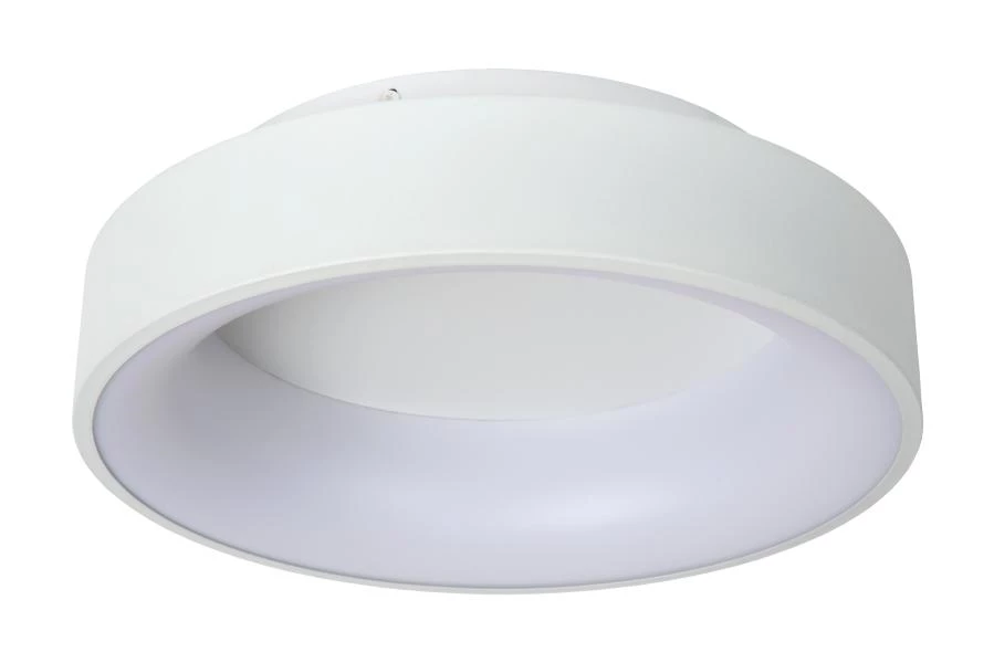 Lucide MIRAGE - Lámpara de techo - Ø 38 cm - LED Regul. - 1x22W 2700K - Blanco - UIT